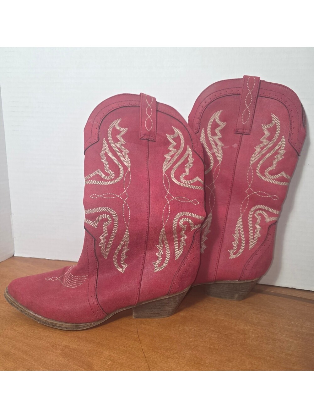 Sugar "Tammy" red western boots size 9M